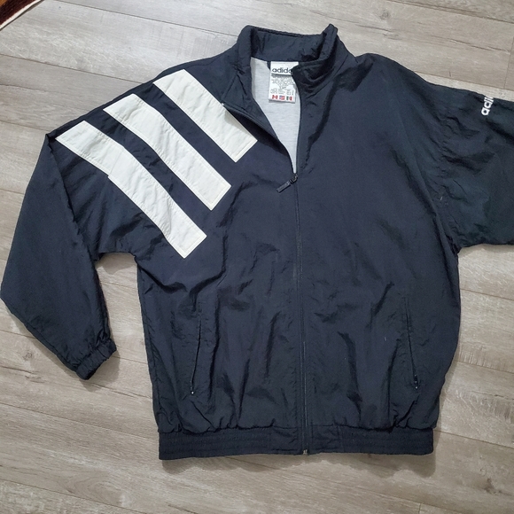 Adidas Vintage Windbreaker Jacket - Picture 2 of 4
